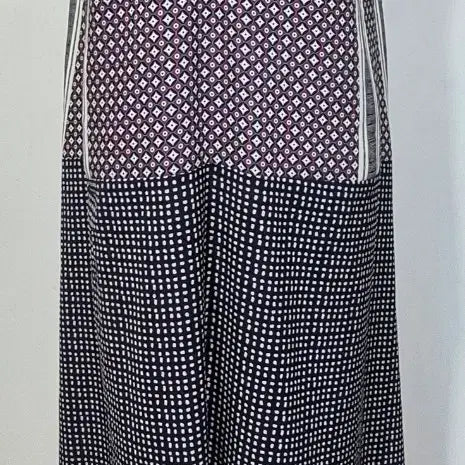 [BUNJANG] United Colors of Benetton Mix-Pattern Long Dress / 베네통 믹스패턴 원피스