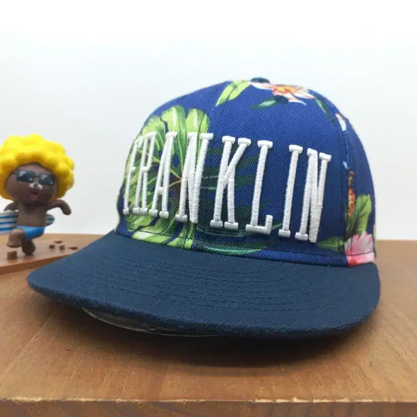 [BUNJANG] Franklin & Marshall Old School Hip Hop Embroidered Retro Baseball Snapback Hat / 프랭클린앤마샬 올드스쿨 힙합 자수 레트로 야구 모자 스냅백 멀티