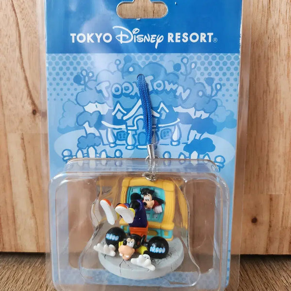 [BUNJANG] Disney Tokyo Goofy's Paint House Attraction Strap / 도쿄 디즈니랜드 구피의 페인트 하우스 스트랩
