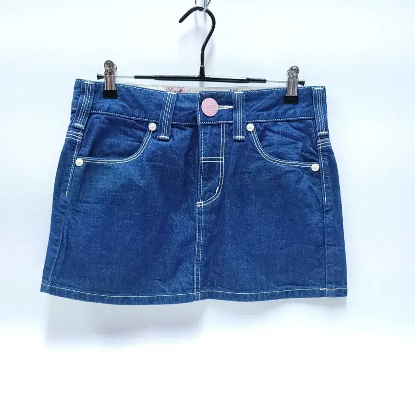[BUNJANG] Lee Riders Japan Micro Denim Mini Skirt / LEE RIDERS 리 라이더 재팬 마이크로 데님 미니스커트 청치마 C155