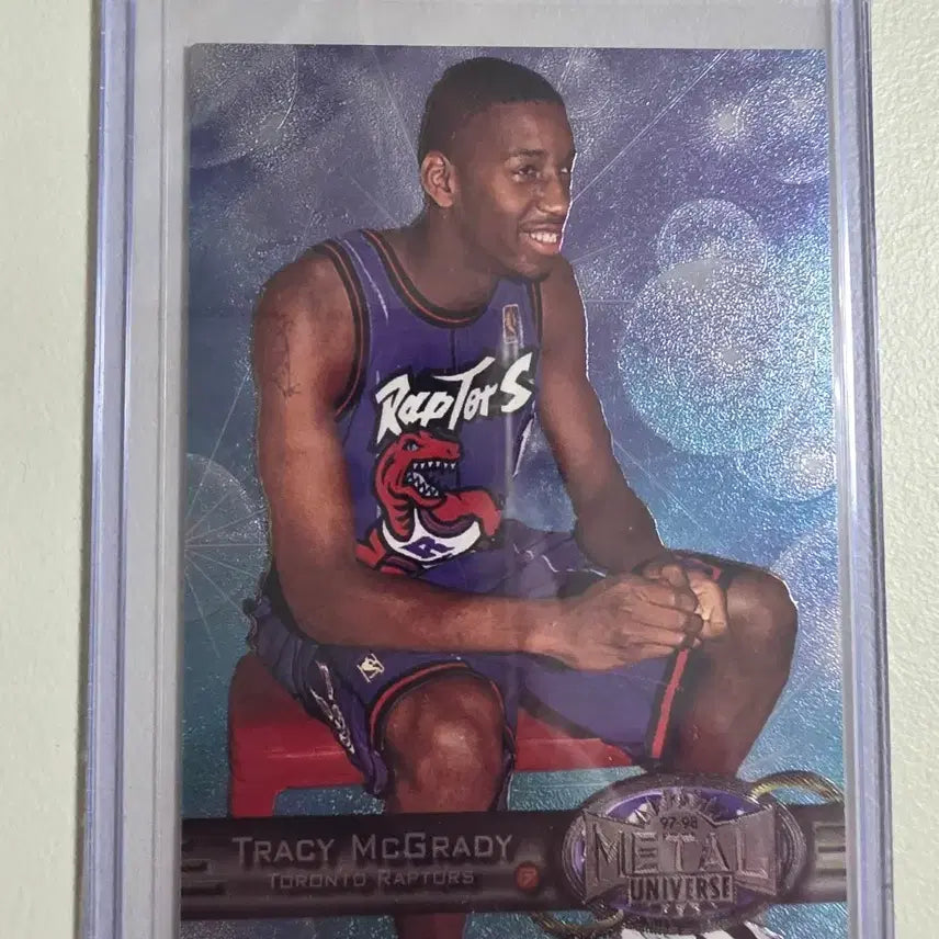 [BUNJANG] 1997-98 Metal Universe Tracy McGrady #42 Toronto Raptors Card / 1997-98 nba 트레이시 맥그래디 메탈카드 토론토랩터스