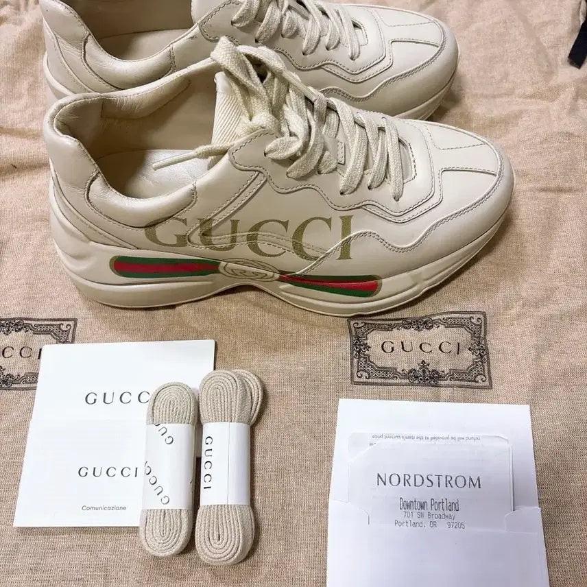[BUNJANG] Gucci Rhyton Sneakers (Size 230) / 구찌 라이톤 36(230)