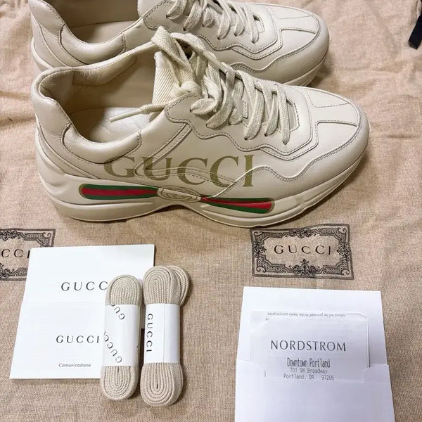 [BUNJANG] Gucci Rhyton Sneakers (Size 230) / 구찌 라이톤 36(230)