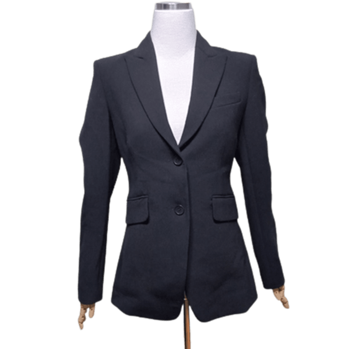 [BUNJANG] Theory Women's Tailored Two-Button Long Fit Suit Jacket / 띠어리THEORY 정품 여자 추동용 여성 테일러드 정장자켓80-64