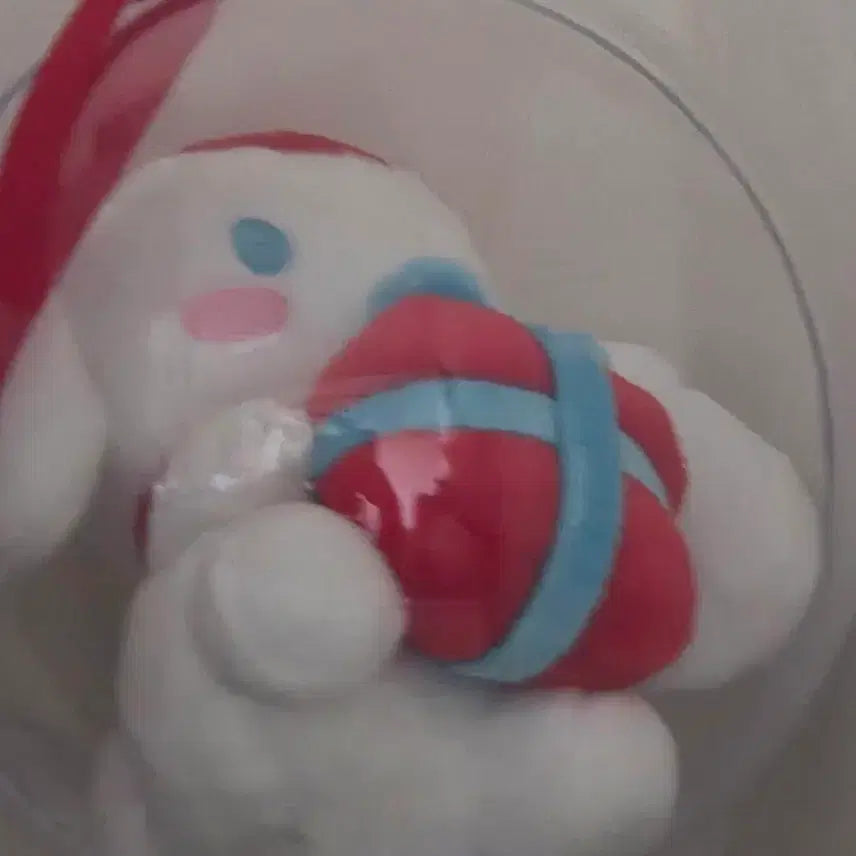 [BUNJANG] Cinnamoroll Doll Ball Charm (New) / 시나모롤 인형 볼  키링 (새제품)