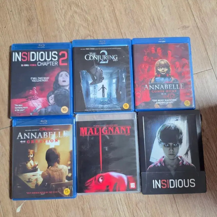 [BUNJANG] Conjuring Universe Blu-ray Collection (6 Films) / 블루레이 영화 컨저링 유니버스 시리즈6개