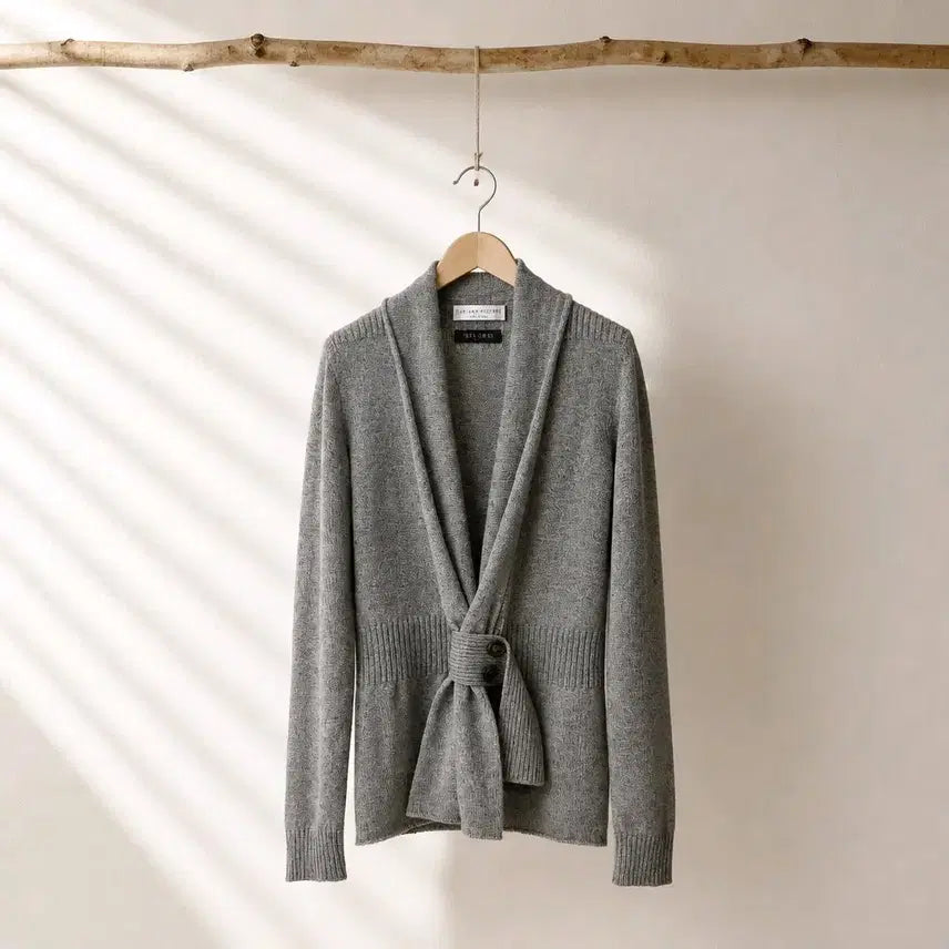 [BUNJANG] Fabiana Filippi Cashmere Blend Belted Knit Cardigan (Size M) / 파비아나 필리피 FABIANA FILIPPI 캐시미어 블렌드 벨티드 니트 가디건 M사이즈