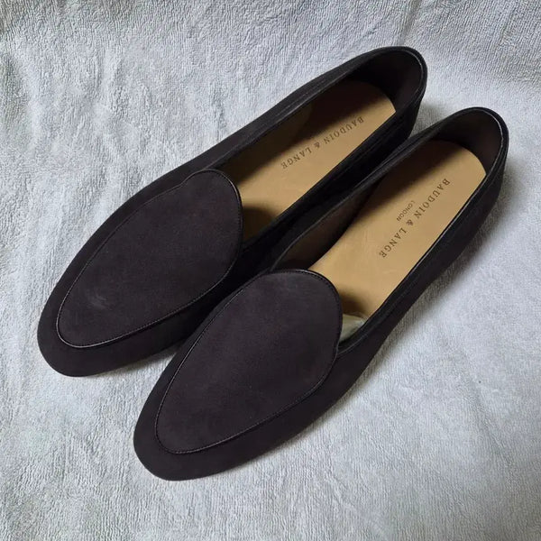[BUNJANG] Baudoin & Lange Sagan Dark Brown Loafers (Size 43) / Baudoin & Lange/보두앙앤랑/Sagan/다크브라운/43