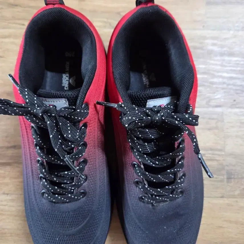 [BUNJANG] Asia Young Sport Sneakers Red/Black / 아시아 영 스포트 운동화 레드/블랙