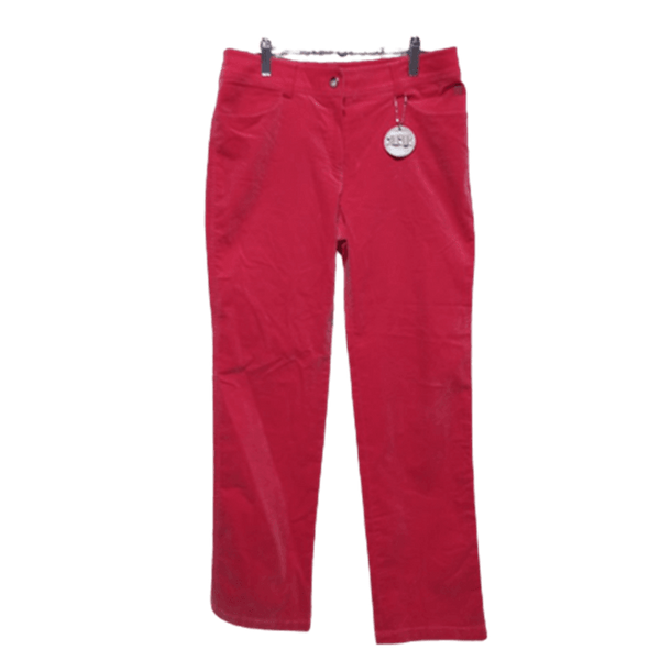 [BUNJANG] Munsingwear Authentic Two-tone Women's Corduroy Golf Pants / 먼싱웨어 정품 장식배색 여자 추동용 여성 코듀로이 골덴바지팬츠64-91