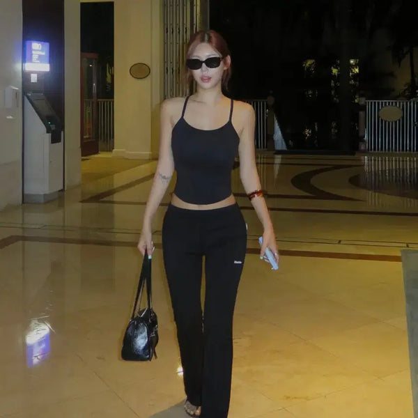 [BUNJANG] Hottiee Yura Yoga Pants Black / 하티 최유라 hottiee 요가팬츠 블랙