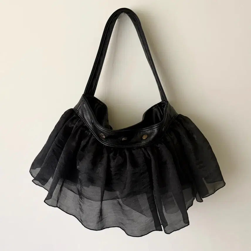 [BUNJANG] Theel Organza Leather Bag / 상태최상) 더엔엘 오간자 레더백