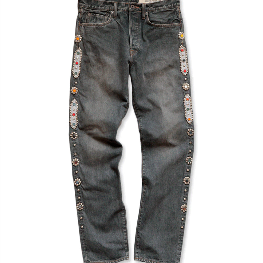 [BUNJANG] Kapital Jamstone Denim Jeans (Size 38) / 캐피탈 - 잼스톤 데님(38)