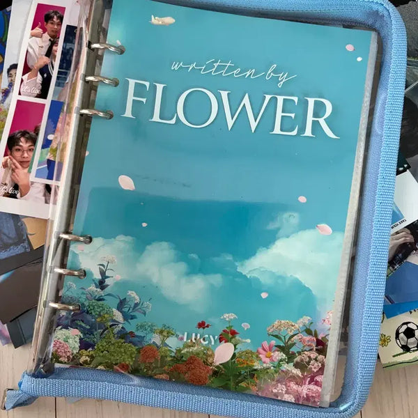 [BUNJANG] Lucy Flower Photocard Binder / 루시 플라워 포카 바인더
