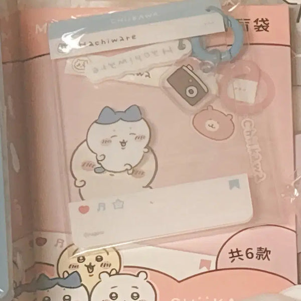 [BUNJANG] Cheekawaii MiniSo Hachware Photocard Keyring / 치이카와 미니소 포토 카드 키링 하치와레