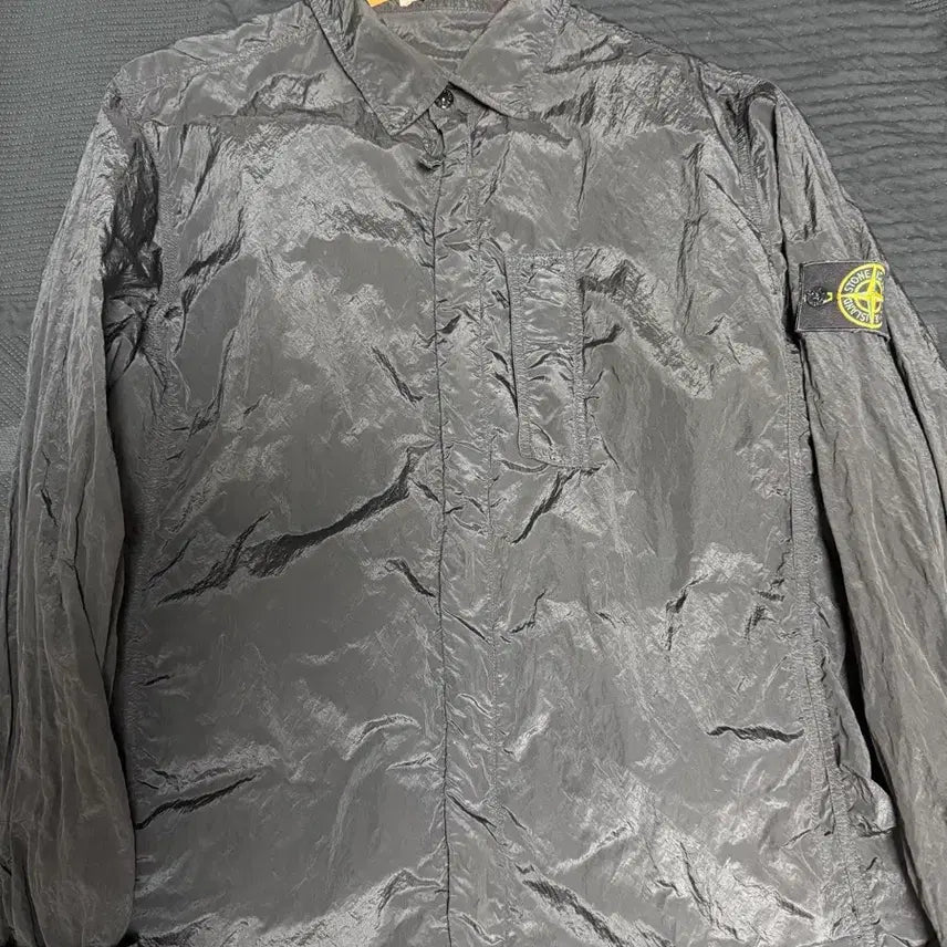 [BUNJANG] Stone Island Crinkle Puffer Jacket / 스톤 클링클랩스