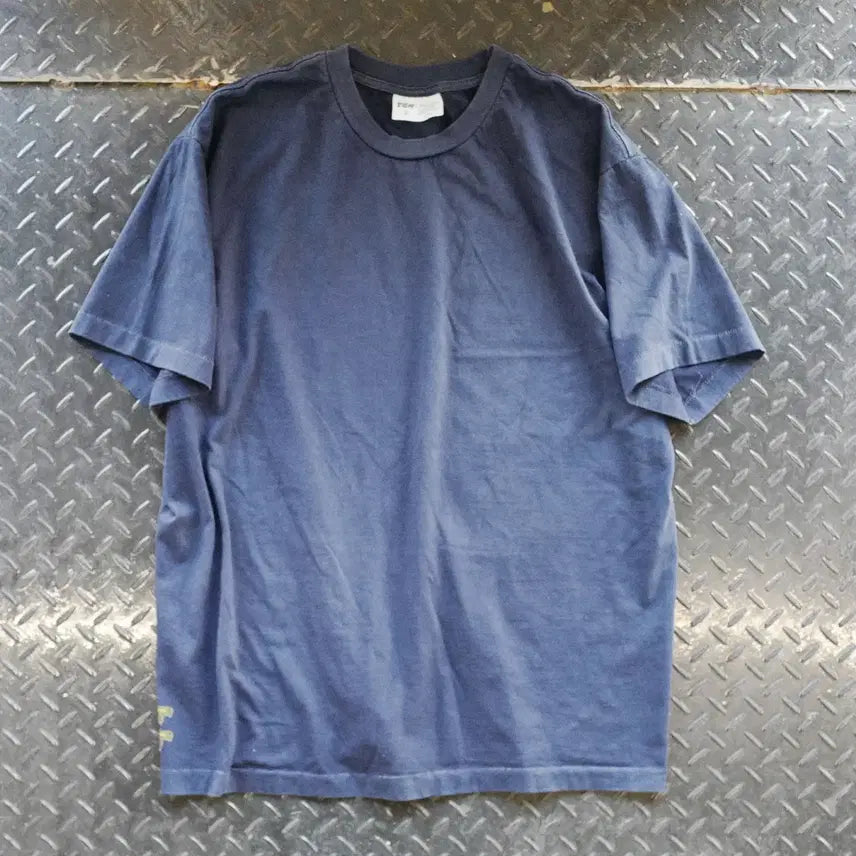 [BUNJANG] Blindfiles Blank T-shirt Navy / [1] 블라인드파일즈 블랭크 티셔츠 네이비