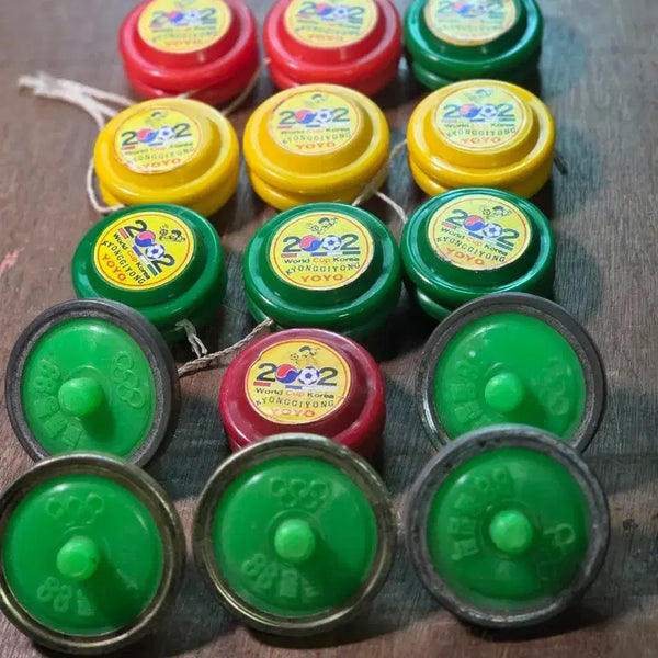 [BUNJANG] 2002 World Cup Yo-Yo Set & 1988 Seoul Olympics Yo-Yo Set / 2002 월드컵 기념 요요 세트  88올림픽 기념 팽 이