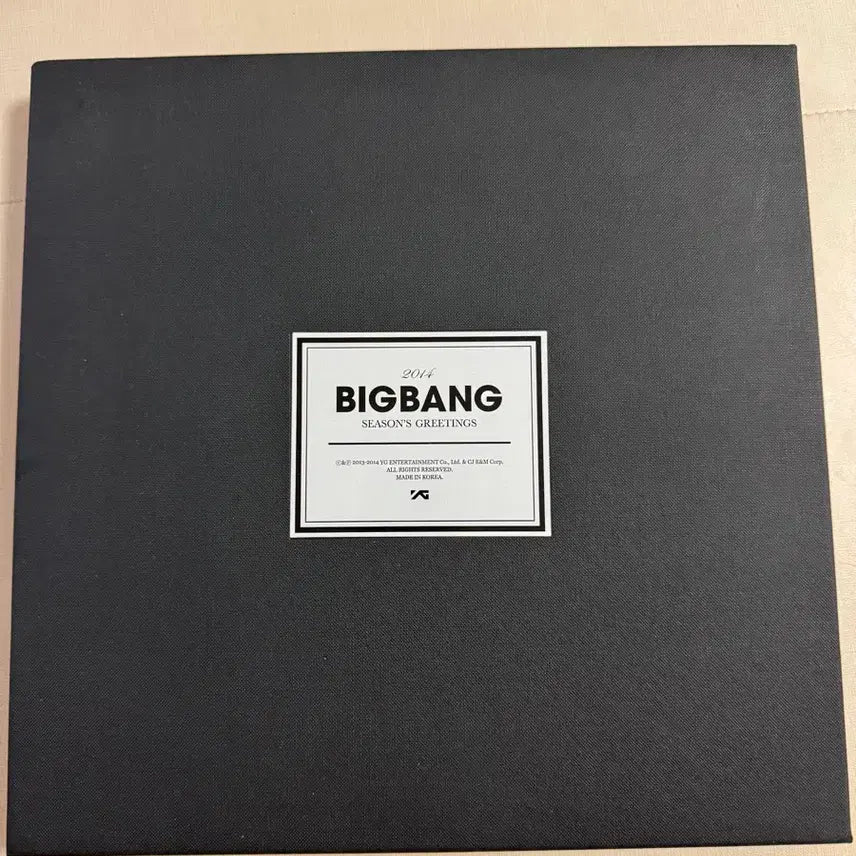 [BUNJANG] Bigbang GD 2014 Season's Greetings Hand-Signed Numbering / 빅뱅 2014 시즌그리팅 지디 친필넘버링