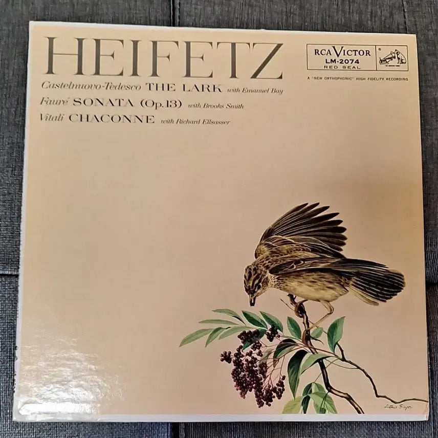[BUNJANG] Heifetz Chaconne LP / 하이페츠 샤콘느 lp