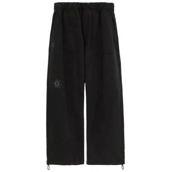 [BUNJANG] 1011 Fatigue Sweatpants Washed Black / [1] 1011 퍼티그 스웻 팬츠 1.2v 워시드 블랙