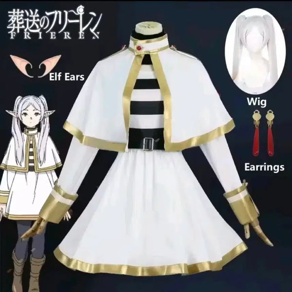 [BUNJANG] Frieren: Beyond Journey's End Cosplay Costume Set / 장송의 프리렌 코스프레 의상 세트