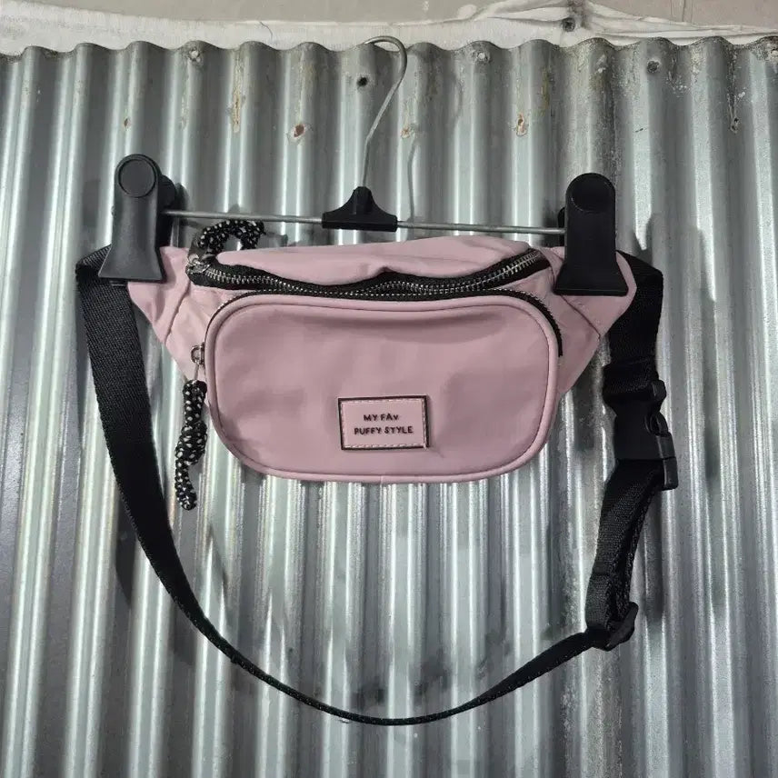 [BUNJANG] Zara Pink Hip Pack Bag / 자라 핑크색 힙색 가방
