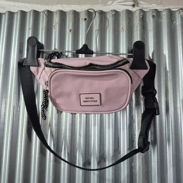 [BUNJANG] Zara Pink Hip Pack Bag / 자라 핑크색 힙색 가방