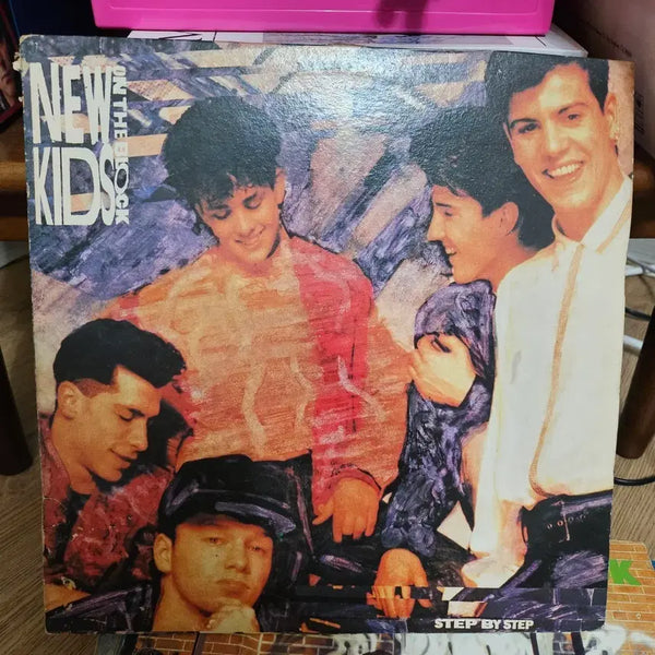 [BUNJANG] New Kids On The Block Step By Step LP Album / 뉴키즈온더블럭 Step By Step LP 앨범