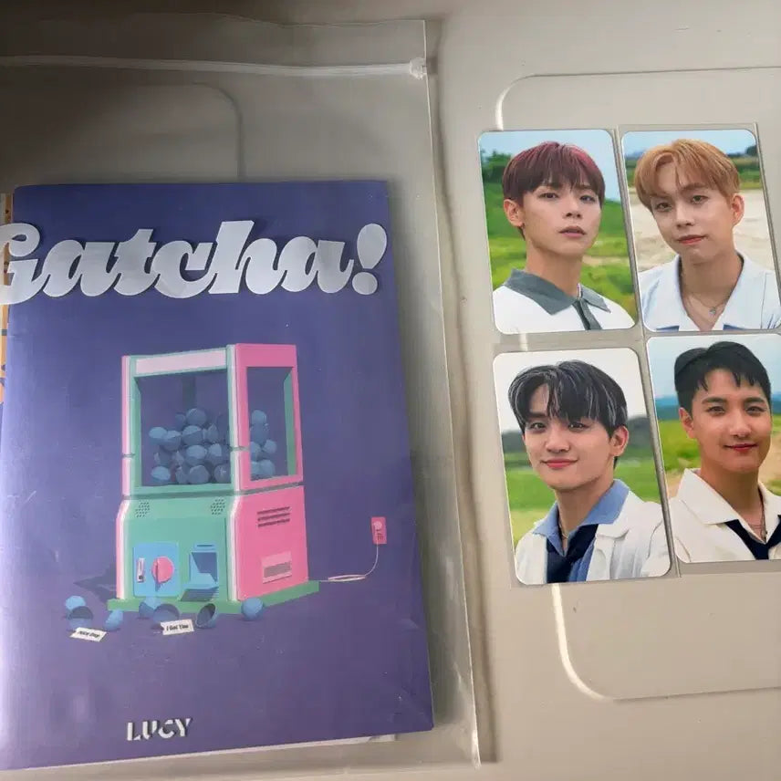 [BUNJANG] Lucy GACHA Album + Photocard Bundle Set / 루시 갓챠 + 앨포 일괄