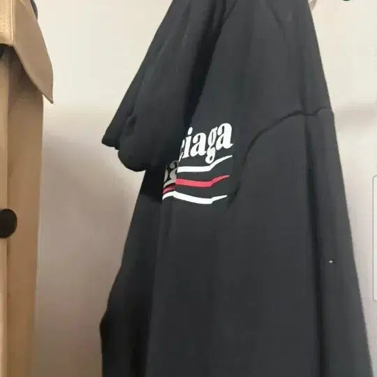 [BUNJANG] Balenciaga Wave Logo Hoodie L / 급처]  발렌시아가 웨이브로고후디.    L