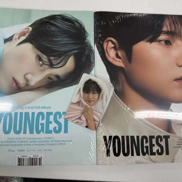 [BUNJANG] Young K WITHMUU Rabbit Photocard + Youngest Sealed Album / 영케이 위드뮤 특전 토끼포카 + 영기스트 미개봉 앨범