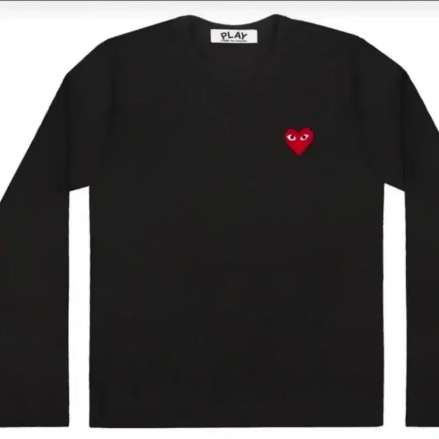 [BUNJANG] Comme des Garçons PLAY Long Sleeve Shirt / 꼼데가르송 플레이 롱슬리브