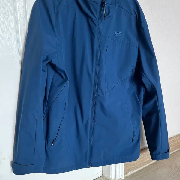 [BUNJANG] Kolon Sport Blue Windbreaker Jacket 90 / 코오롱 코오롱스포츠 블루 바람막이 자켓 90