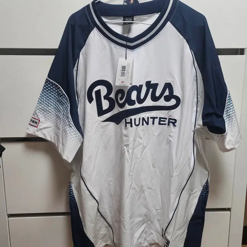[BUNJANG] Doosan Bears Hunter Collaboration Baseball Jersey 4XL / 두산베어스 헌터콜라보 유니폼 4xl