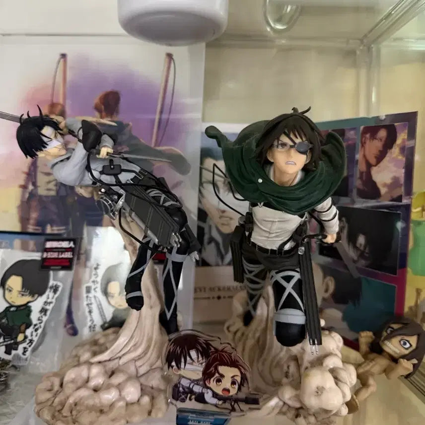[BUNJANG] Attack on Titan Levi & Hange Ichiban Kuji Figure / 제일복권 리바이,한지