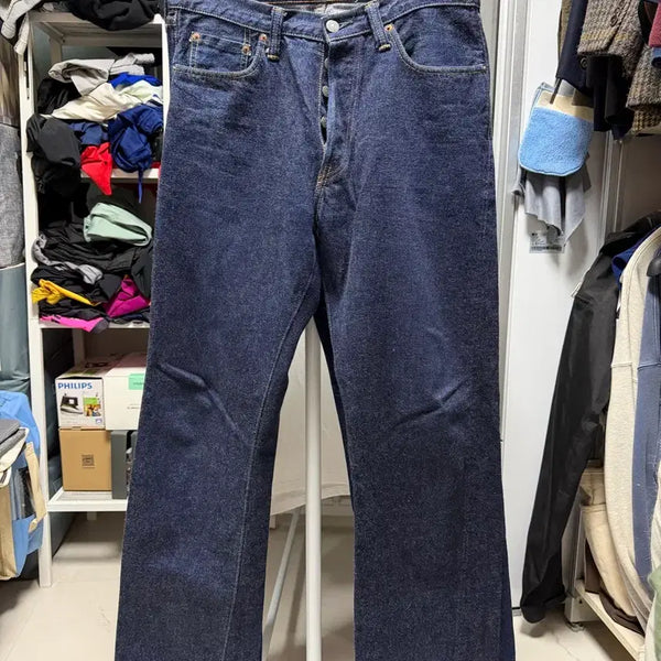 [BUNJANG] Full Count 0105 Vintage Indigo Denim Jeans (W32) / 풀카운트 0105 구형 W32 (34사이즈감)