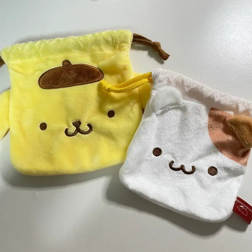 [BUNJANG] Sanrio Pompompurin Muffin Nakayoshi Pouch Bundle Set / 일괄) 산리오 폼폼푸린 머핀 생일 나카요시 파우치