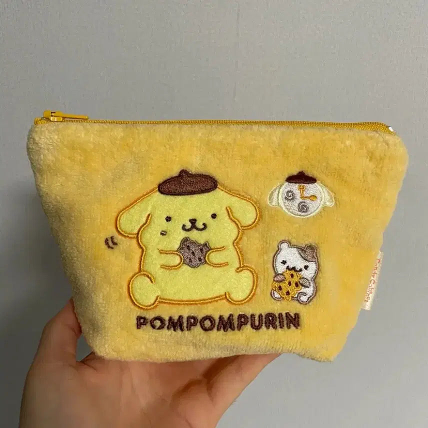 [BUNJANG] Sanrio Pompompurin Muffin Pouch / 오늘만)) 산리오 폼폼푸린 머핀 화이트데이 파우치