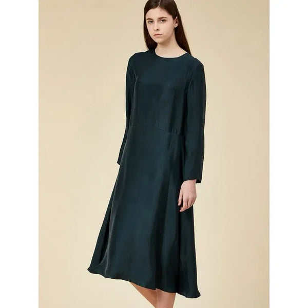 [BUNJANG] Studio Tomboy Round Neck Dress Black / 스튜디오 톰보이 STUDIO TOMBOY 라운드넥 원피스 블랙