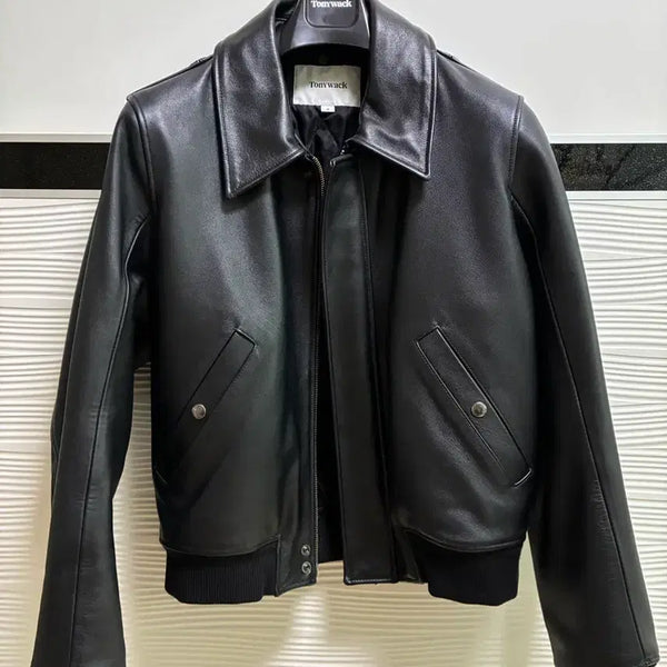 [BUNJANG] Tonywack 24FW Leather Jacket / 토니웩 24fw 레더 자켓M