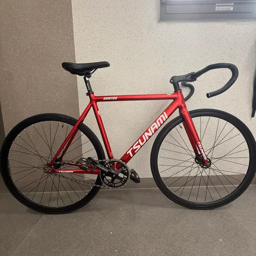 [BUNJANG] Tsunami SNM100 Red Size M Bicycle / 쓰나미snm100레드 사이즈m