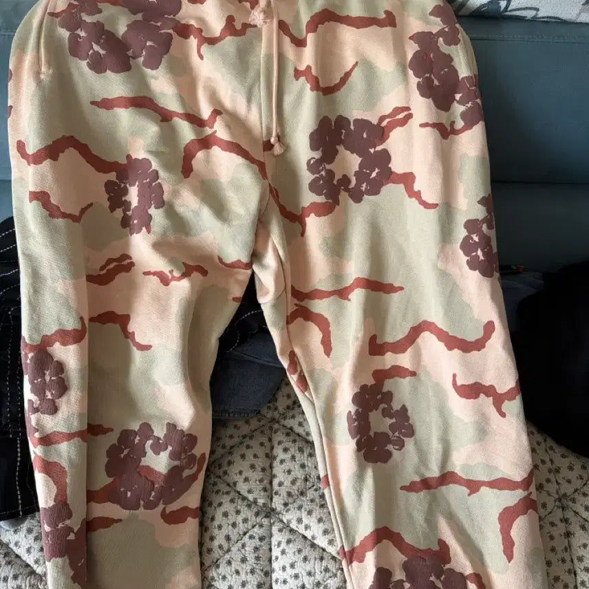 [BUNJANG] Denim Tears Camo Pattern Cotton Pants / 데님 티어스 바지
