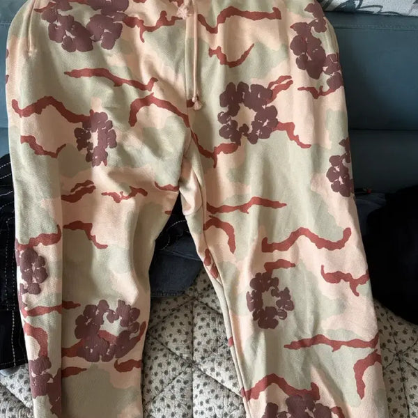 [BUNJANG] Denim Tears Camo Pattern Cotton Pants / 데님 티어스 바지
