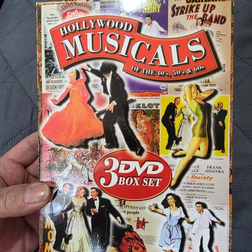 [BUNJANG] Hollywood Musical DVD Box Set: 1940s-1960s Classics / 홀리우드 뮤지컬 3 DVD 박스 세트 40,50,60년대 대표작들