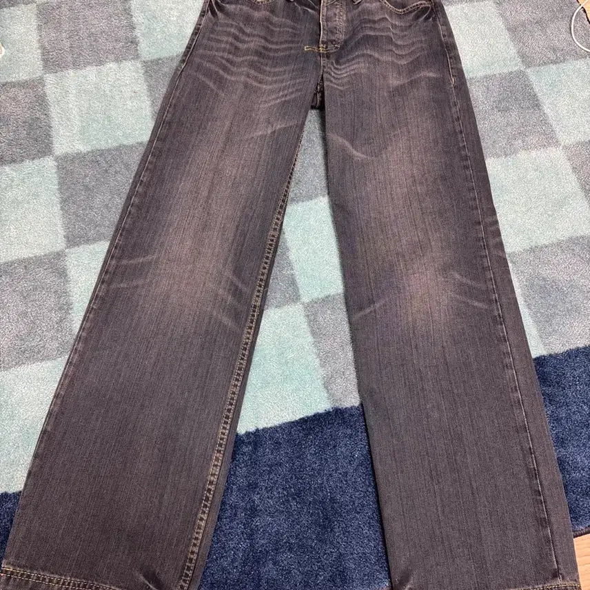 [BUNJANG] AX Armani Exchange Wide Leg Denim Pants / AX 아르마니 익스체인지 와이드 데님 팬츠