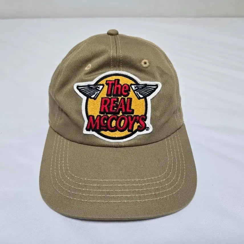 [BUNJANG] The Real McCoy's Beige Cotton Baseball Cap / 리얼 맥코이 모자