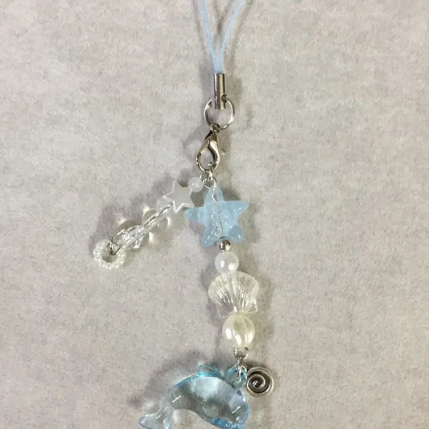 [BUNJANG] Summer Sea Beaded Keychain / 여름 바다 비즈키링