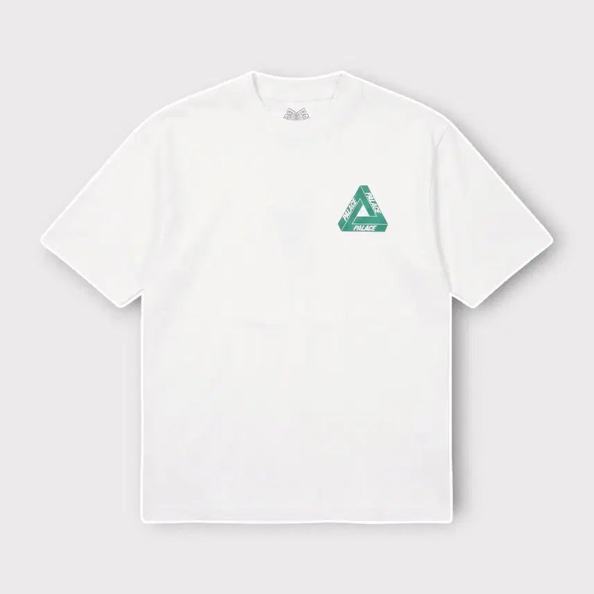 [BUNJANG] Palace Tri-Ferg Back Logo T-Shirt White Medium / M/ 팔라스 트라이퍼그 백로고 반팔