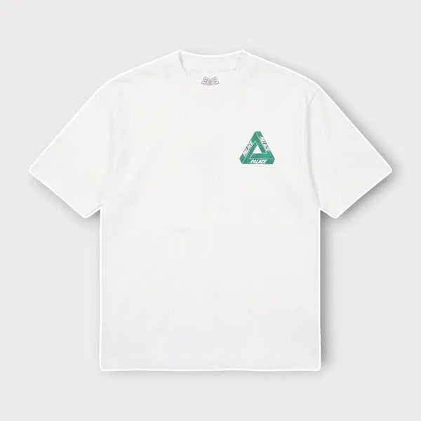 [BUNJANG] Palace Tri-Ferg Back Logo T-Shirt White Medium / M/ 팔라스 트라이퍼그 백로고 반팔